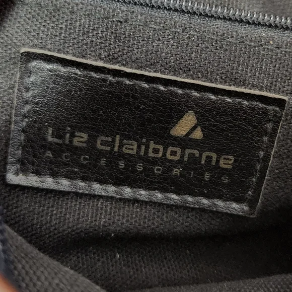 Vintage 90s Liz Claiborne Faux Leather Purse Bag Mini 1990s Preppy Academia Y2K - Picture 8 of 14